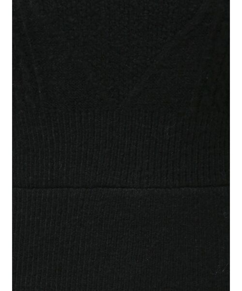 dazzlin(ダズリン)の「【ZOZOTOWN限定】ケーブル袖リボンニットワンピース(ワンピース・レディース・グレー/ブラック/ブラウン/ピンク・FREE)」の22枚目の写真