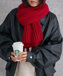 WEGO | WEGO/【24年秋冬新作】リブマフラー(マフラー)