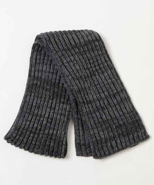 WEGO（ウィゴー）の「WEGO/リブマフラー（マフラー・レディース・ダークグレー/レッド/オフホワイト/ブラック/ブラウン・FREE）」の10枚目の写真