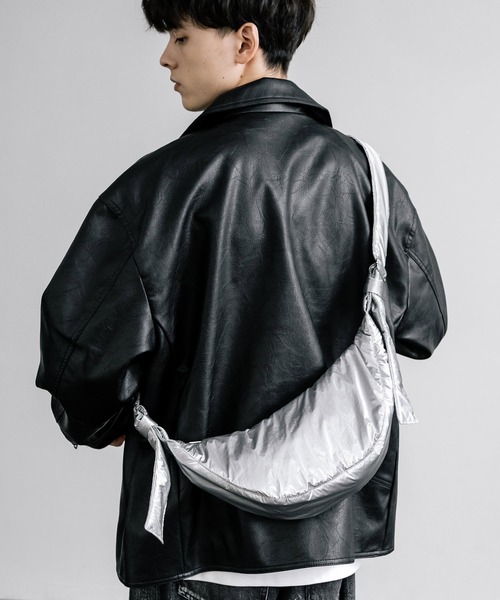 メタリックナイロンミニショルダーバッグ（ショルダーバッグ）｜Rocky Monroe（ロッキーモンロー）