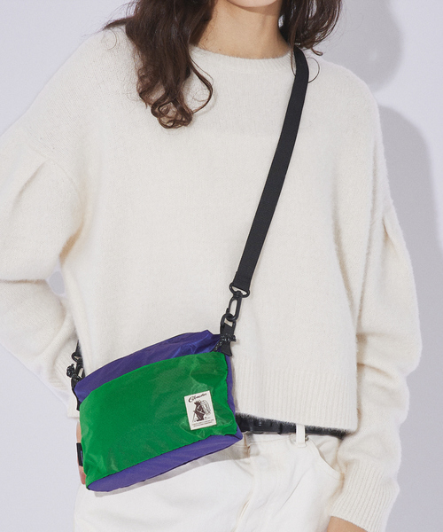 COBMASTER（コブマスター）の「【COBMASTER】ナイロンショルダーバッグ / バイカラー / 軽量 / Bi Color Cupid Shoulder BAG【WEB限定】（ショルダーバッグ・レディース・グレー/サックスブルー/グリーン/ブルー・フリー）」の4枚目の写真