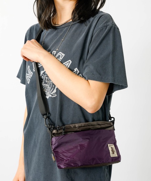 COBMASTER（コブマスター）の「【COBMASTER】ナイロンショルダーバッグ / バイカラー / 軽量 / Bi Color Cupid Shoulder BAG【WEB限定】（ショルダーバッグ・レディース・グレー/サックスブルー/グリーン/ブルー・フリー）」の2枚目の写真