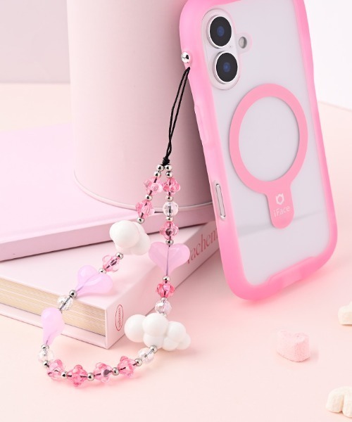 PHONEAR 彩雲ハート ストラップ（スマホグッズ）｜Hamee（ハミィ）の