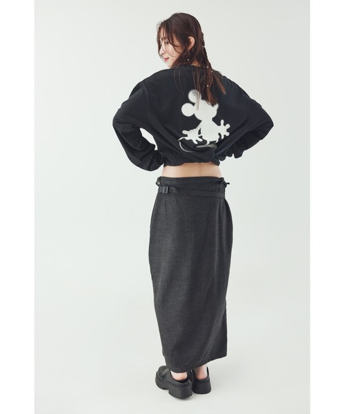 Disney x WDS BLACK L/S TEE（Tシャツ/カットソー）｜WIND AND SEA（ウィンダンシー）