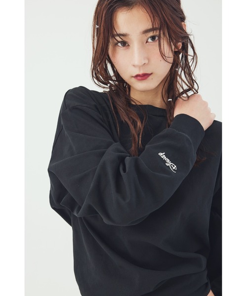 Disney x WDS BLACK L/S TEE（Tシャツ/カットソー）｜WIND AND SEA（ウィンダンシー）