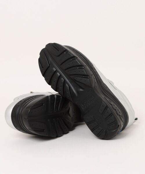 YOSUKE（ヨースケ）の「「YOSUKE/ヨースケ」メンズ厚底レースアップスニーカー（スニーカー・メンズ・シルバー/ブラック/ホワイト・28/27/26）」の5枚目の写真