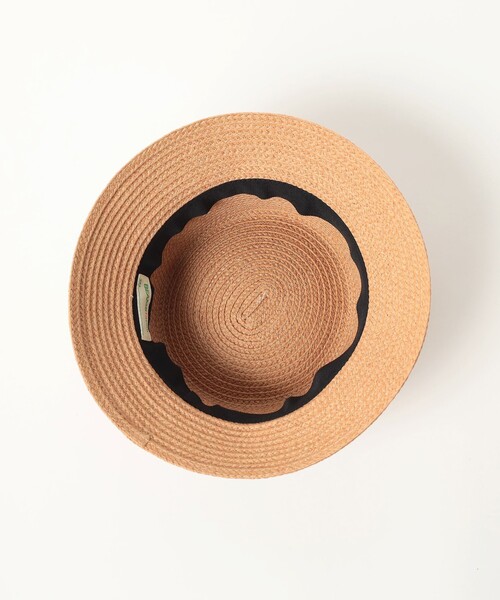 BEAMS mini（ビームスミニ）の「リボン ブレード ハット2025SS（52～54cm）（ハット・キッズ・ナチュラル/ブルー・ONE SIZE）」の4枚目の写真