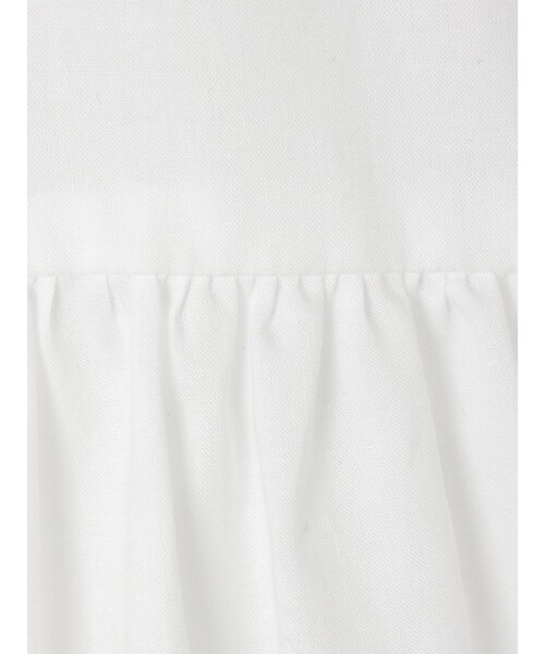 mizuiroind(ミズイロインド)の「mizuiro ind ウエストギャザーシャツ(シャツ/ブラウス・レディース・その他/ブラック/オフホワイト・FREE)」の5枚目の写真