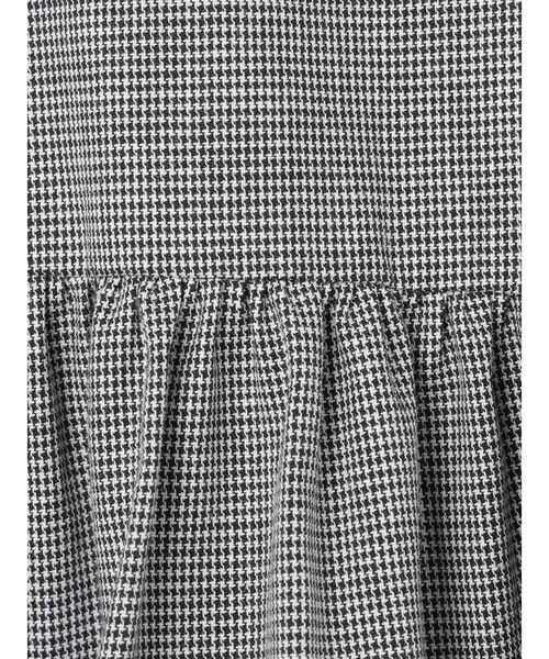 mizuiroind(ミズイロインド)の「mizuiro ind ウエストギャザーシャツ(シャツ/ブラウス・レディース・その他/ブラック/オフホワイト・FREE)」の6枚目の写真