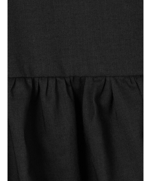 mizuiroind(ミズイロインド)の「mizuiro ind ウエストギャザーシャツ(シャツ/ブラウス・レディース・その他/ブラック/オフホワイト・FREE)」の7枚目の写真