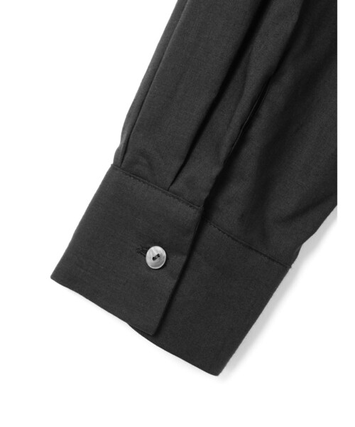 mizuiroind(ミズイロインド)の「mizuiro ind ウエストギャザーシャツ(シャツ/ブラウス・レディース・その他/ブラック/オフホワイト・FREE)」の19枚目の写真