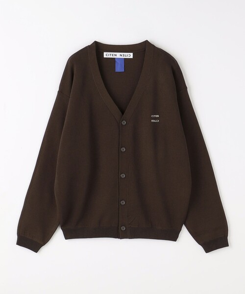 CITEN（シテン）の「＜CITEN＞エッセンシャルVネックカーディガン（カーディガン/ボレロ・メンズ・ブラック/ベージュ/ライトグレー/ブラウン・L/M）」の3枚目の写真