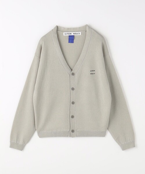 CITEN（シテン）の「＜CITEN＞エッセンシャルVネックカーディガン（カーディガン/ボレロ・メンズ・ブラック/ベージュ/ライトグレー/ブラウン・L/M）」の2枚目の写真