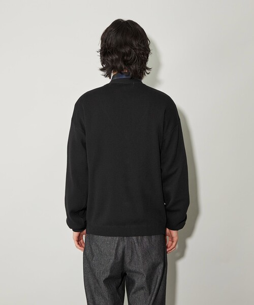 CITEN（シテン）の「＜CITEN＞エッセンシャルVネックカーディガン（カーディガン/ボレロ・メンズ・ブラック/ベージュ/ライトグレー/ブラウン・L/M）」の12枚目の写真