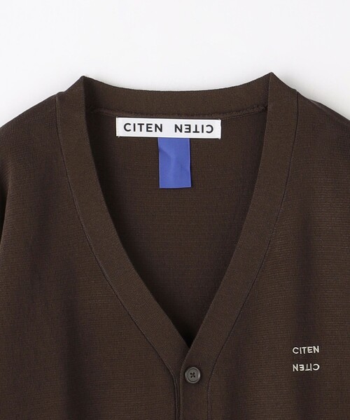 CITEN（シテン）の「＜CITEN＞エッセンシャルVネックカーディガン（カーディガン/ボレロ・メンズ・ブラック/ベージュ/ライトグレー/ブラウン・L/M）」の20枚目の写真
