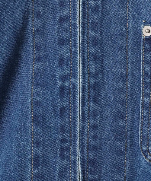 セール】ZIPショートデニムジャケット 286815（デニムジャケット