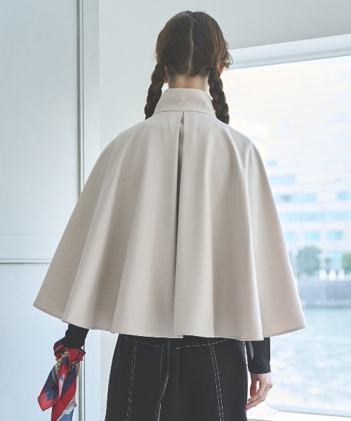 セール】ショートケープコート(その他アウター)|AND COUTURE セール】ショートケープコート(その他アウター)|AND COUTURE
