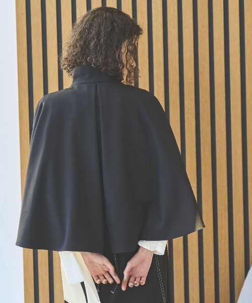 コリアグランドセール セール】ショートケープコート（その他アウター）｜AND COUTURE ジャケット・アウター