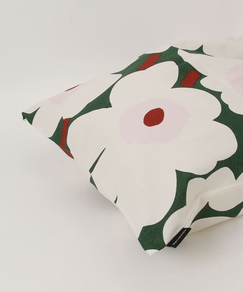 marimekko（マリメッコ）の「Unikko / tote bag 44x43cm（トートバッグ・レディース・グリーン・FREE）」の8枚目の写真