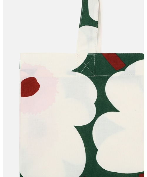 marimekko（マリメッコ）の「Unikko / tote bag 44x43cm（トートバッグ・レディース・グリーン・FREE）」の5枚目の写真