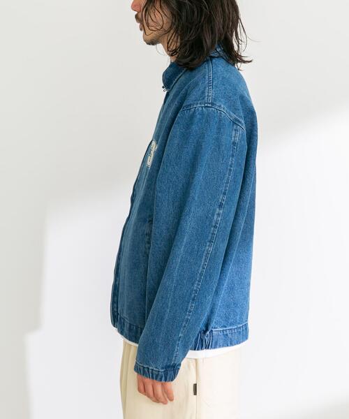 URBAN RESEARCH Sonny Label（アーバンリサーチサニーレーベル）の「ナンバリング刺繍デニムジャケット（デニムジャケット・メンズ・インディゴブルー/ブラック・LARGE/MEDIUM）」の19枚目の写真
