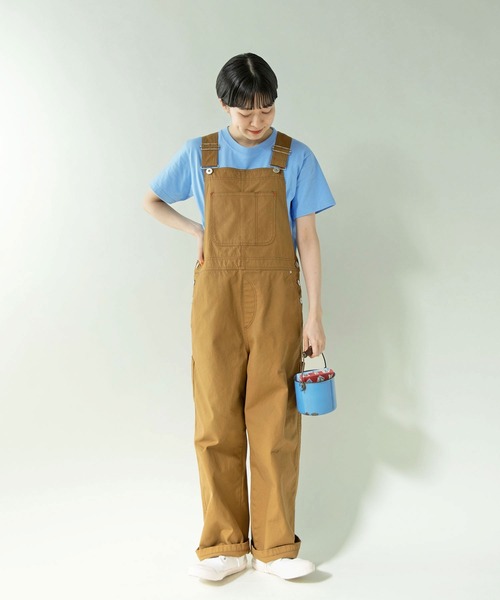 PAR ICI(パーリッシィ)の「ヤシの木 ハンドステッチ風Tシャツ(Tシャツ/カットソー・レディース・ホワイト/サックスブルー/グレー・FREE)」の19枚目の写真