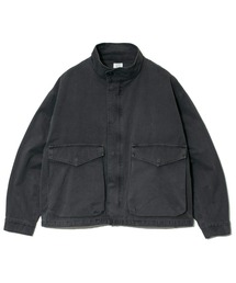 go slow caravan | Revo./レヴォ　硫化染めストーンバイオ加工 ミリタリーブルゾン(ブルゾン)