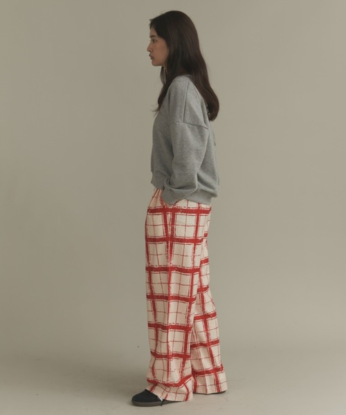 MERLOT(メルロー)の「レイヤードスウェット(スウェット・レディース・ネイビー/グレー/ブラック・FREE)」の8枚目の写真