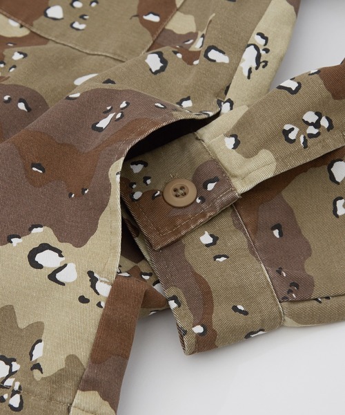 improves（インプローブス）の「迷彩 シャツジャケット（ミリタリージャケット・メンズ・デザートカモ/ウッドランド/カーキ・MEDIUM/X-LARGE/LARGE）」の5枚目の写真