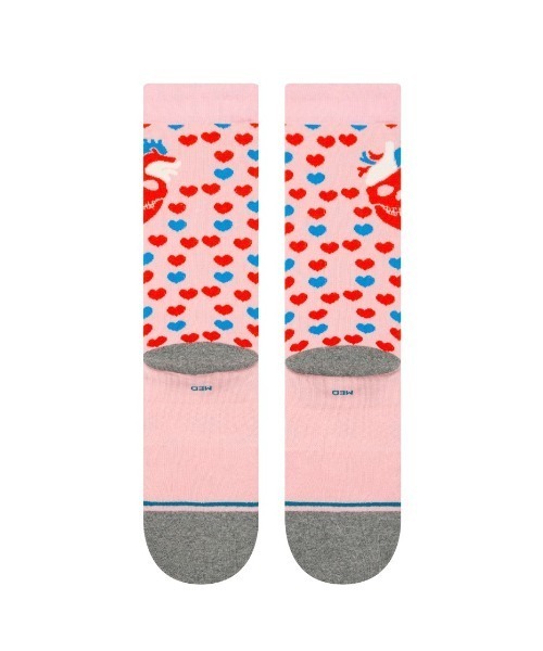 STANCE(スタンス)の「STANCE/スタンス ソックス HEARTED CREW STRANGE LOVE(ストレンジラブ)コラボレーションモデル A545A25HEA(ソックス/靴下・メンズ・ピンク・M/L)」の3枚目の写真