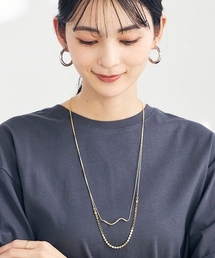 a.v.v | プレートコンビロングネックレス(ネックレス)