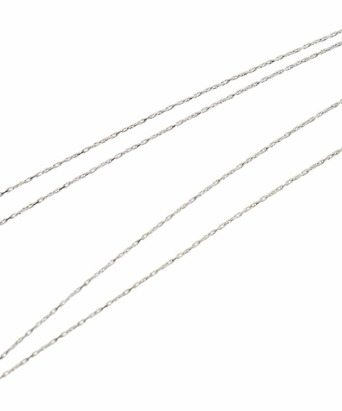 a.v.v（アーヴェヴェ）の「プレートコンビロングネックレス（ネックレス・レディース・ゴールド/シルバー・38）」の4枚目の写真