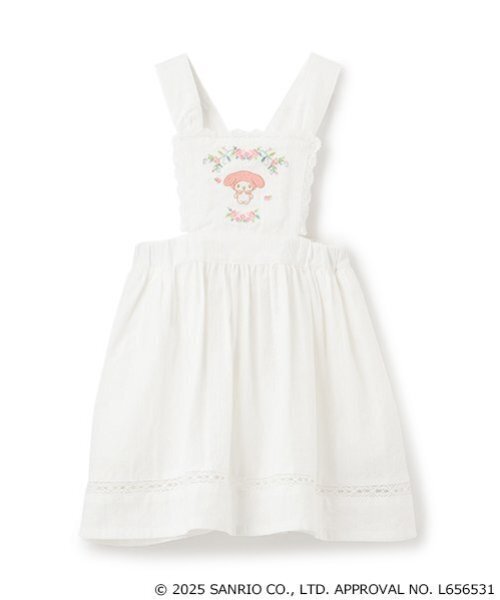 petit main（プティマイン）の「【サンリオ】ジャンパースカート（ジャンパースカート・キッズ・サックスブルー/オフホワイト・M(100-110cm)/L(120-130cm)/S(80-90cm)）」の9枚目の写真