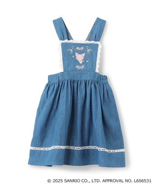 petit main（プティマイン）の「【サンリオ】ジャンパースカート（ジャンパースカート・キッズ・サックスブルー/オフホワイト・M(100-110cm)/L(120-130cm)/S(80-90cm)）」の10枚目の写真