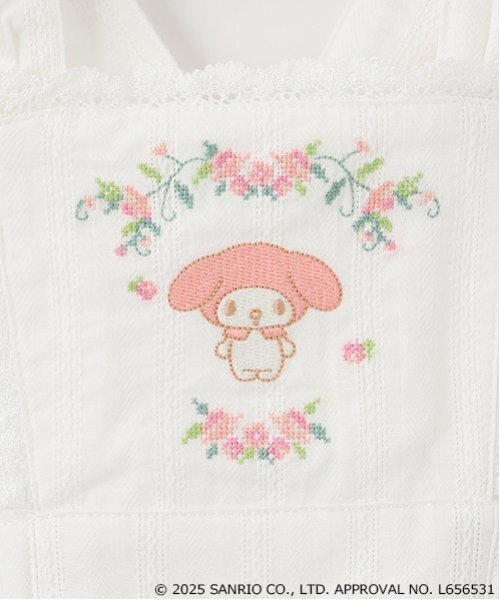 petit main（プティマイン）の「【サンリオ】ジャンパースカート（ジャンパースカート・キッズ・サックスブルー/オフホワイト・M(100-110cm)/L(120-130cm)/S(80-90cm)）」の13枚目の写真