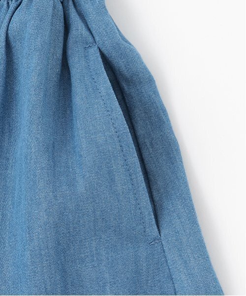 petit main（プティマイン）の「【サンリオ】ジャンパースカート（ジャンパースカート・キッズ・サックスブルー/オフホワイト・M(100-110cm)/L(120-130cm)/S(80-90cm)）」の15枚目の写真