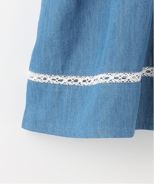 petit main（プティマイン）の「【サンリオ】ジャンパースカート（ジャンパースカート・キッズ・サックスブルー/オフホワイト・M(100-110cm)/L(120-130cm)/S(80-90cm)）」の16枚目の写真