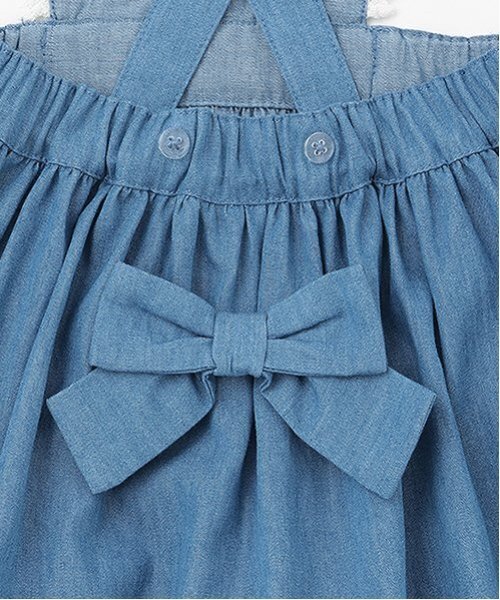 petit main（プティマイン）の「【サンリオ】ジャンパースカート（ジャンパースカート・キッズ・サックスブルー/オフホワイト・M(100-110cm)/L(120-130cm)/S(80-90cm)）」の17枚目の写真