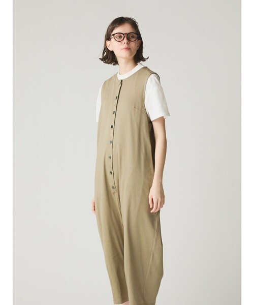 MidiUmi（ミディウミ）の「MidiUmi HOME オールインワン（その他パンツ・レディース・ブラック/カーキ・FREE）」の9枚目の写真