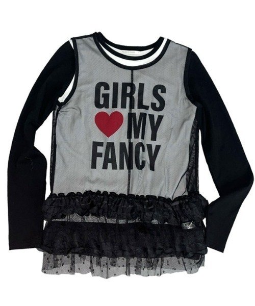 FANCY CLUB(ファンシークラブ)の「A'GEM/9 × .kom 『 FANCY CLUB/ファンシークラブ』 DOT LAYERED DRESS/ドットレイヤードドレス(チュニック・レディース・ブラック/ホワイト・FREE)」の22枚目の写真