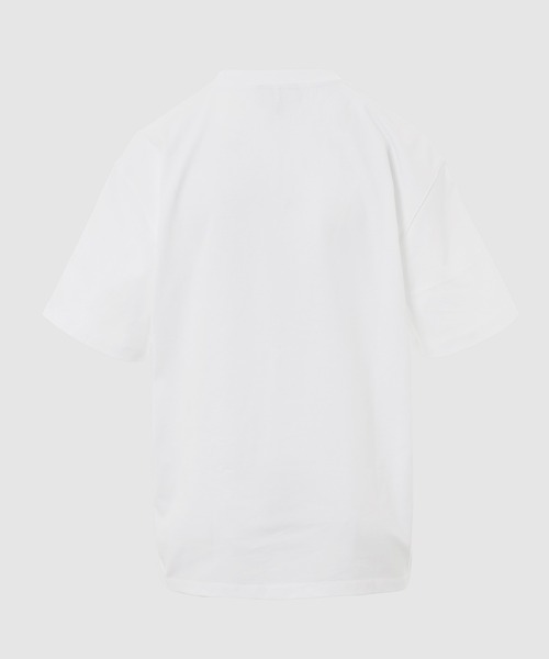 GANNI（ガニー）の「Heavy Cotton Drop Shoulder Heart T-shirt（Tシャツ/カットソー・レディース・ホワイト系その他・XS/S/M）」の2枚目の写真