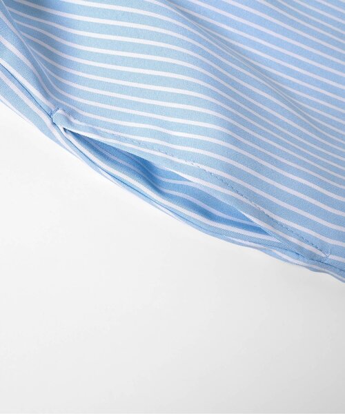 algy（アルジー）の「シアービスチェ付きシャツワンピ（シャツワンピース・キッズ・ピンク/ブラック/サックスブルー・XX-SMALL/X-SMALL/MEDIUM/SMALL）」の10枚目の写真