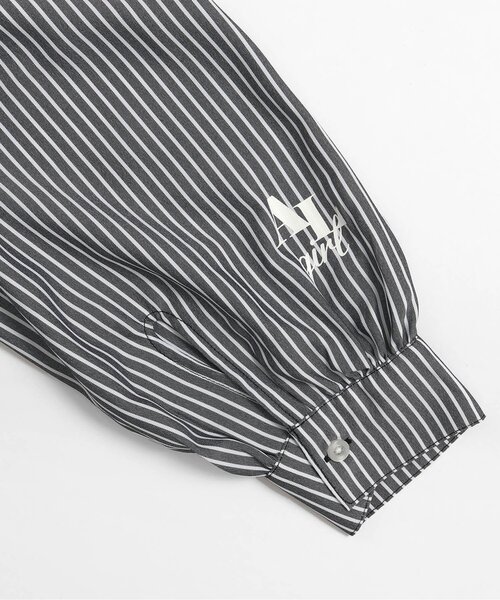 algy（アルジー）の「シアービスチェ付きシャツワンピ（シャツワンピース・キッズ・ピンク/ブラック/サックスブルー・XX-SMALL/X-SMALL/MEDIUM/SMALL）」の14枚目の写真