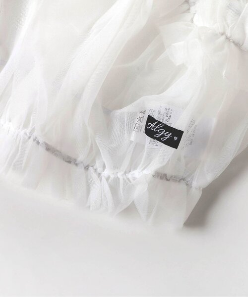 algy（アルジー）の「シアービスチェ付きシャツワンピ（シャツワンピース・キッズ・ピンク/ブラック/サックスブルー・XX-SMALL/X-SMALL/MEDIUM/SMALL）」の16枚目の写真