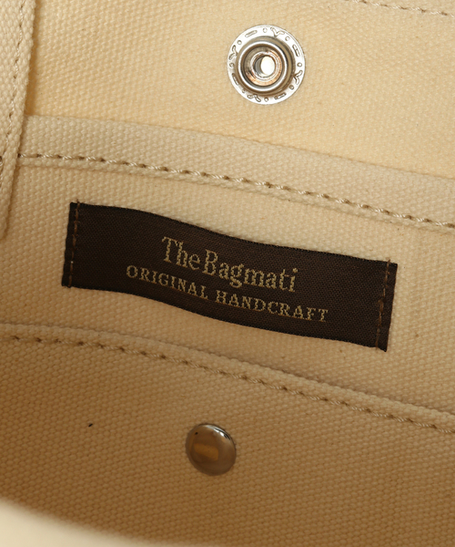 The Bagmati(ザバグマティ)の「The Bagmati/ バグマティ キャンバスレザートートS(トートバッグ・レディース・アイボリー・FREE)」の11枚目の写真