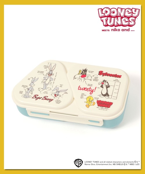 niko and（ニコアンド）の「【LOONEY TUNES】コラボ おにぎりランチ