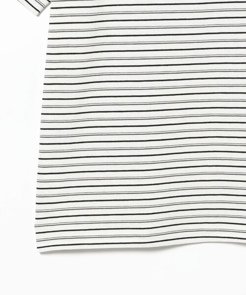 DANTON（ダントン）の「DANTON / SHORT SLEEVE POCKET T-SHIRT STRIPE（Tシャツ/カットソー・メンズ・ブラック/アイボリー/ネイビー・SMALL/MEDIUM/LARGE/X-LARGE）」の22枚目の写真