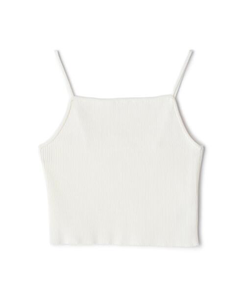 NATURAL BEAUTY BASIC(ナチュラルビューティーベーシック)の「◇クロップドニットキャミビスチェ(キャミソール・レディース・ベージュ/ブラック/オフホワイト・FREE)」の14枚目の写真