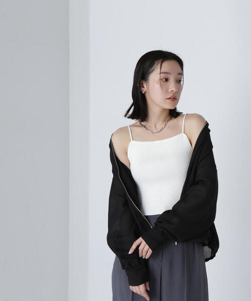ナチュラルビューティーベーシック　キャミビスチェ　ブラック 楽天市場】【SALE／50%OFF】2Wayティアードキャミビスチェ