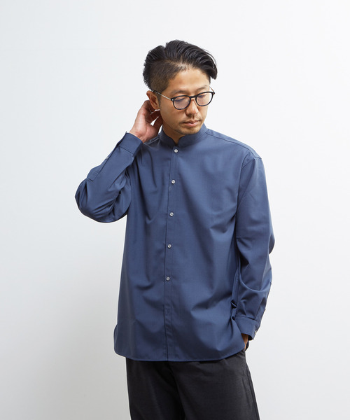 新品未使用 完売品 【 machatt 】スタンドカラーオーバーシャツ